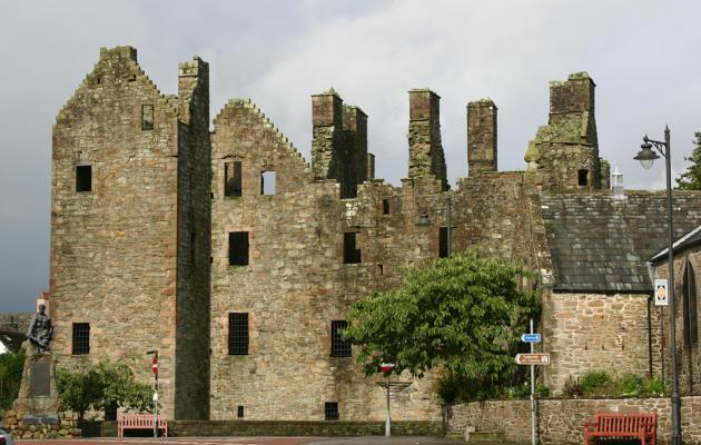 Kirkcudbright castle