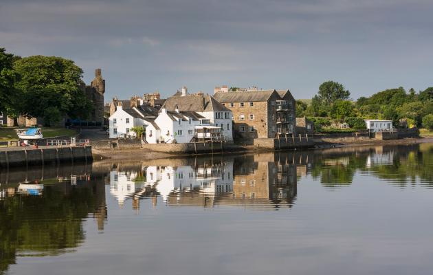 Kircudbright harbour